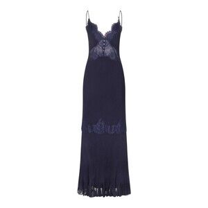 Self-Portrait | Dresses | New Selfportrait Rose Lace Button Midi Dress In  Cobalt Size 8 | Poshmark